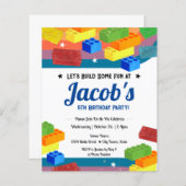 第5誕生日建物ブロックおもしろい少年 (正面/裏面)