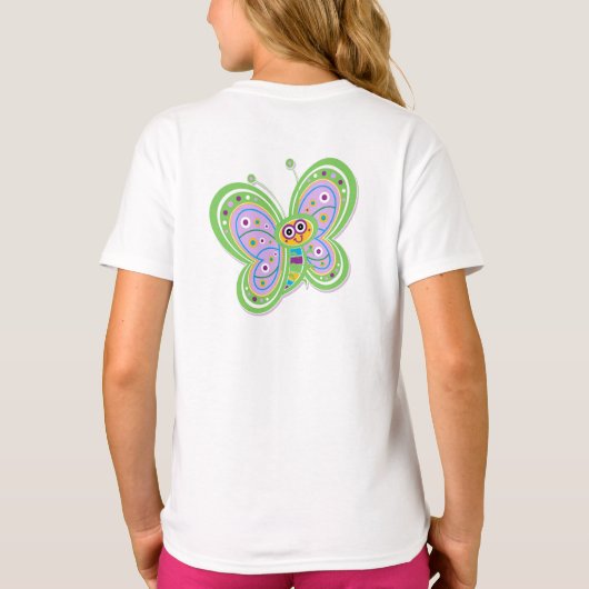 第5誕生日蝶 Tシャツ (裏面)