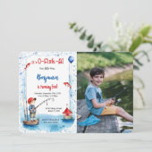 第5誕生日魚釣り写真 招待状 (スタンド正面)