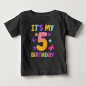 第5誕生日 ベビーTシャツ (正面)