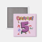第5誕生日 マグネット (正面/裏面)
