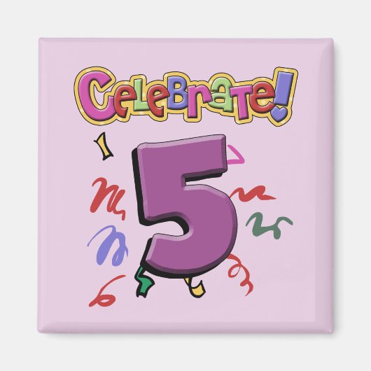第5誕生日 マグネット (正面)