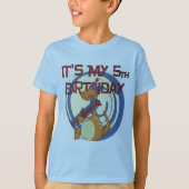 第5誕生日Tシャツとギフト Tシャツ (正面)