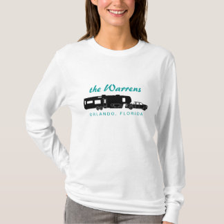第5車輪RVのシルエットのグラフィック Tシャツ