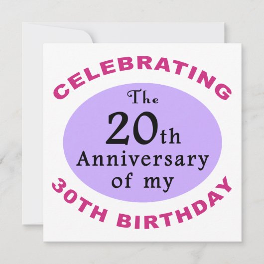 第50おもしろい誕生日ギャグギフト カード (正面)