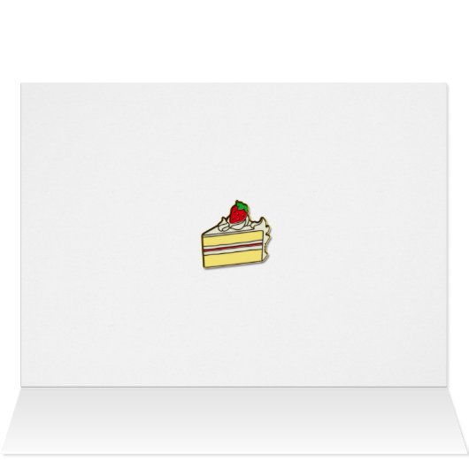 第50カップケーキ、蝋燭およびフォークリフトとの誕生日 (内部横(上))