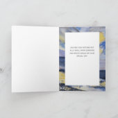 第50パーソナライズされた回山景誕生日カード カード (内部)