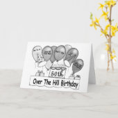 第50丘の誕生日に カード (黄色い花)