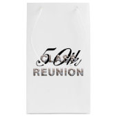 第50同窓会をティーにのせて下さい スモールペーパーバッグ (裏面)