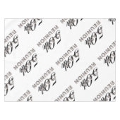 第50同窓会をティーにのせて下さい テーブルクロス (正面(横))