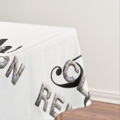 第50同窓会をティーにのせて下さい テーブルクロス (インサイチュ)