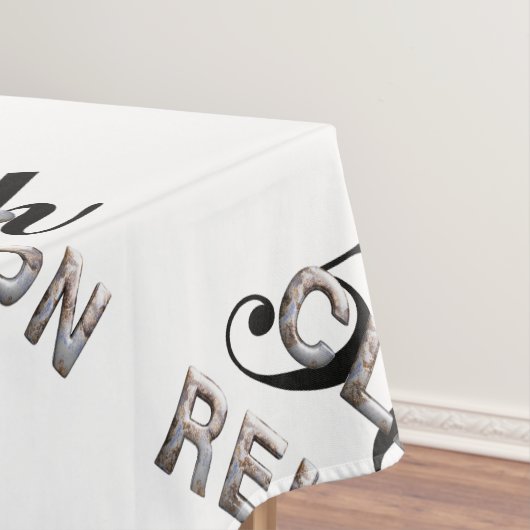 第50同窓会をティーにのせて下さい テーブルクロス (インサイチュ)