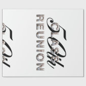 第50同窓会をティーにのせて下さい ラッピングペーパー (フラット)