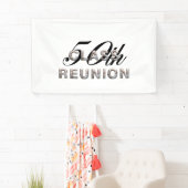 第50同窓会をティーにのせて下さい 横断幕 (インサイチュ)