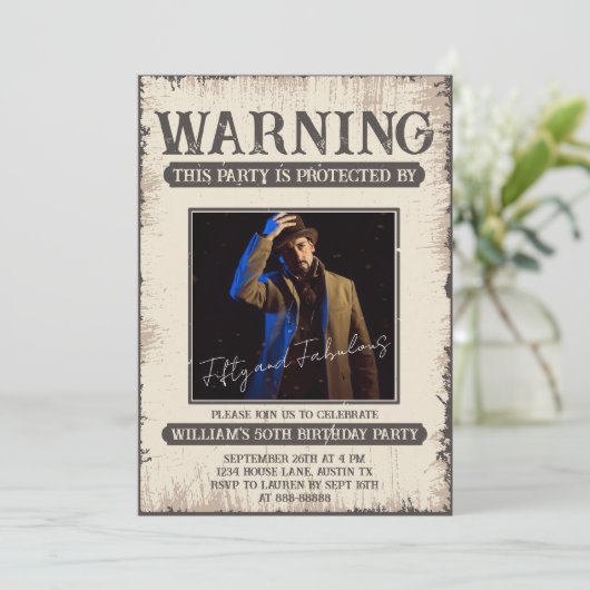 第50回おもしろいレトロヴィンテージフィッティと素晴らしい誕生日 招待状 (スタンド正面)