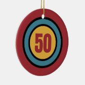 第50回クリスマスツリーの装飾 セラミックオーナメント (右)