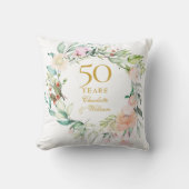 第50回ゴールデン結婚ズ記念バラガーランド クッション (正面)