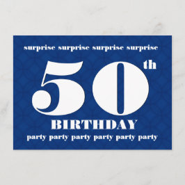 第50回サプライズ誕生パーティーバー01 招待状