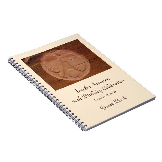 第50回バースデーパーティーゲストブックエンジェル・イン・ザ・ロックス ノートブック (右側)