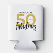 第50回バースデーパーティースクリプトカスタム 缶クーラー (裏面)