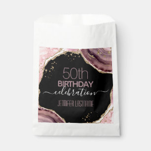 第50回バースデーパーティーストーンと金ゴールド優先バッグ フェイバーバッグ