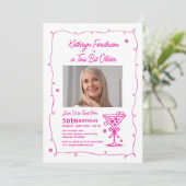 第50回バースデーパーティー写真エスプレッソ・マルティーニ 招待状 (スタンド正面)