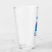 第50回バースデーパーティー好意ブルーケーキビールパイント タンブラーグラス (右)