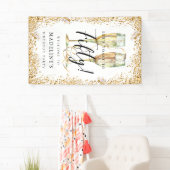 第50回バースデーパーティー金ゴールド 横断幕 (インサイチュ)