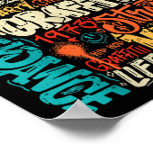 第50回ヒップホップグラフィティカセットヴィンテージR ポスター (角)