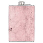 第50回ピンクユーモアヴィンテージスタイルデュデットフラスコ フラスク (裏面)