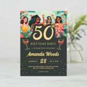 第50回ファブルフィエスタ誕生祝いバッシュ 招待状 (スタンド正面)