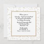 第50回フォトゴールデン結婚式招待状 招待状 (裏面)