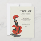 第50回フラメンコダンサー誕生日パーティー サンキューカード (正面)