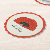 第50回フラメンコファン誕生日パーティー ペーパーコースター (アングル)