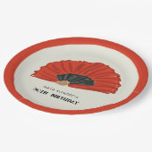 第50回フラメンコファン誕生日パーティー ペーパープレート (アングル)