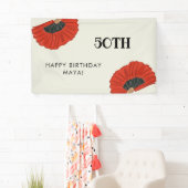 第50回フラメンコファン誕生日パーティー 横断幕 (インサイチュ)