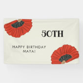 第50回フラメンコファン誕生日パーティー 横断幕 (横)