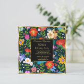 第50回フローラカラフルガーデンバースデーパーティー 招待状 (スタンド正面)