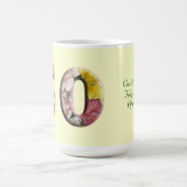 第50回マイルストーンフローラデザインカスタマイズ可能なマグカップ コーヒーマグカップ (中央)