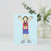 第50回マラソンおめでとう ポストカード (スタンド正面)