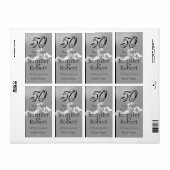 第50回写真記念ワインラベル ラベル (フルシート)