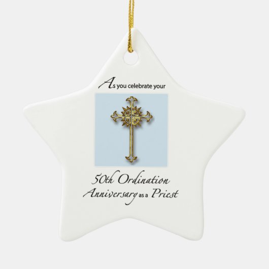 第50回出家授与年記念 セラミックオーナメント (正面)