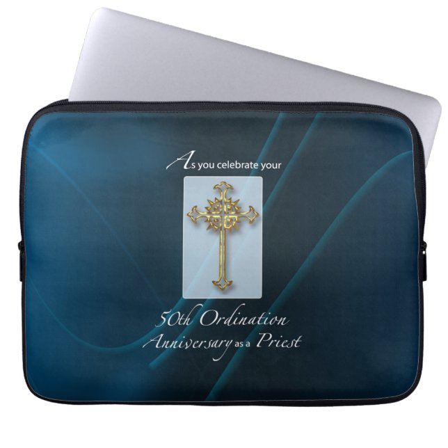第50回出家授与年記念 ラップトップスリーブ (正面)