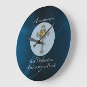 第50回出家授与年記念 ラージ壁時計 (傾斜)