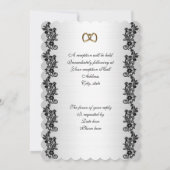 第50回発願ブラック縁ど 招待状 (裏面)