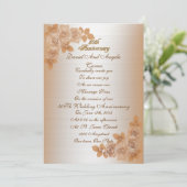 第50回発願リニューアル招待状バラ 招待状 (スタンド正面)