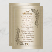 第50回発願リニューアル招待状 招待状 (正面/裏面)