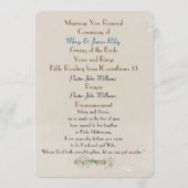 第50回発願リニューアル結婚式 プログラム (裏面)