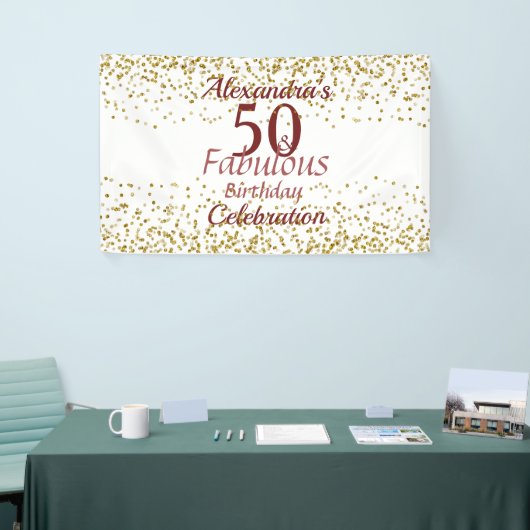 第50回素晴らしい 横断幕 (トレードショー)