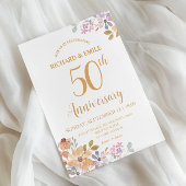 第50回結婚写真水彩花 招待状